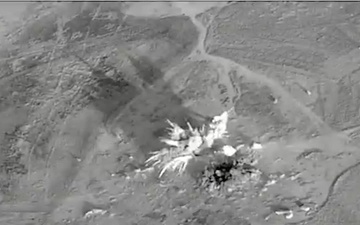 Coalition Strike on Isis Training Camp in Wadi Thar Thar, Iraq