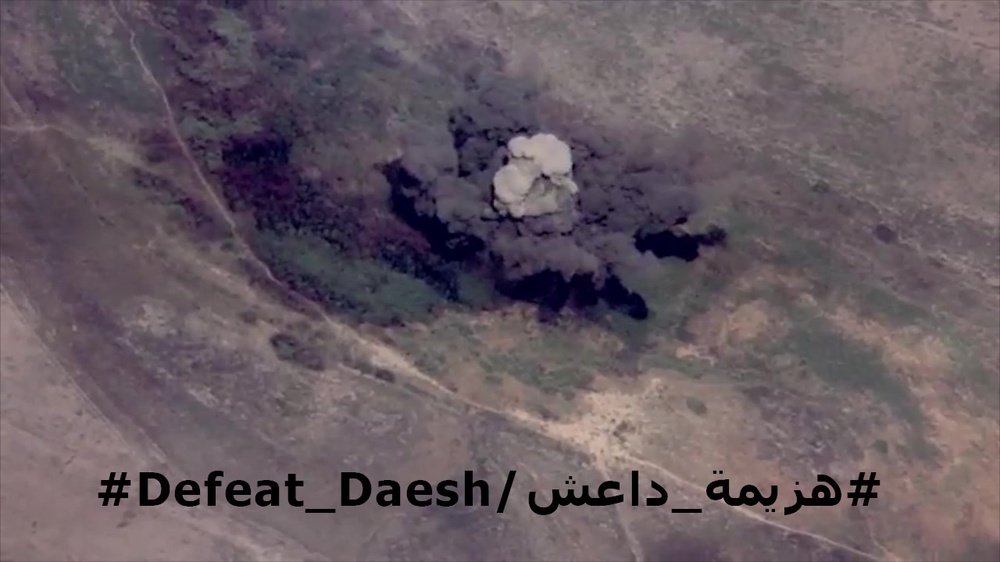DVIDS Video Coalition Strike on ISIS bed down location in Wadi Al