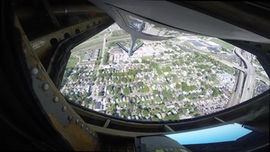 Iowa Guard Airmen conduct flyover of Memorial Stadium
