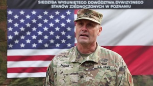 1ID makes history, becomes first division forward headquarters in Poland