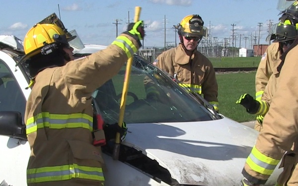 127th CES Fire Department Vehicle Extraction