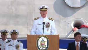 Commissioning Ceremony of USS Cincinnati (ICS 20)