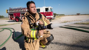 Burn House; here come the firefighters