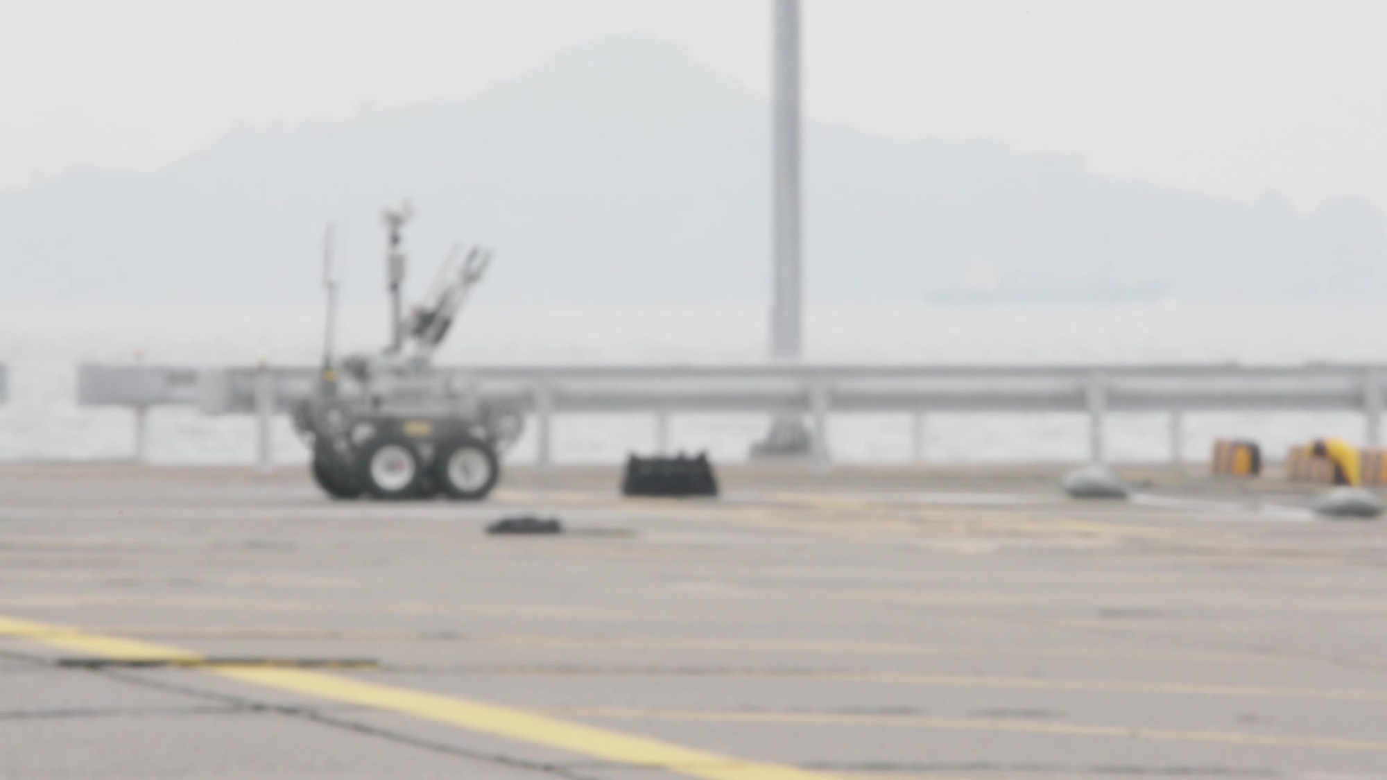 U.S. Marines with Explosive Ordnance Disposal (EOD) conduct improvised explosive device training at Marine Corps Air Station Iwakuni, Japan, Oct. 2, 2019. EOD technicians are tasked with locating, accessing, identifying and rendering safe disposal of ordnance. (U.S. Marine Corps video by Lance Cpl. Alarcon)