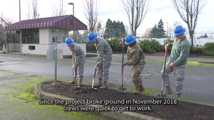 Portland Air National Guard Base Installs New Main Gate