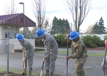Portland Air National Guard Base Installs New Main Gate