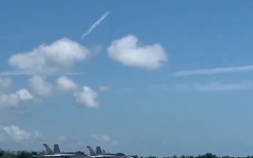 Super Hornets take off at NAS Key West