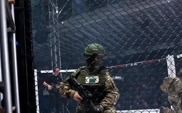 U.S. Soldier competes in MMA event in Poland