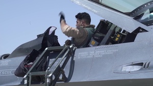 Iraqi F-16 strikes Daesh bed down locations