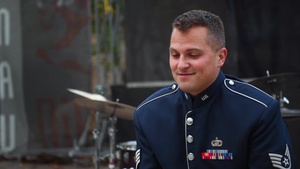 USAFE Jazz Band in Ukraine - Interview with SSgt Nick DelVillano