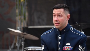 USAFE Jazz Band in Ukraine - Interview with SSgt Benjamin Thomas