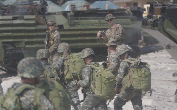 KAMANDAG 3 amphibious landing