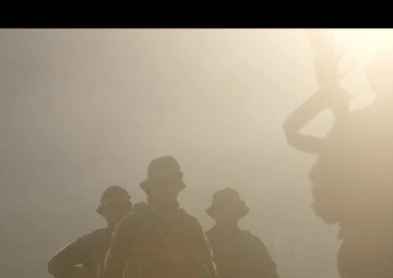 US Recon Marines, Philippine Force Recon Marines secure a beach during KAMANDAG 3