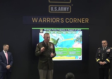 2019 AUSA Warriors Corner - Strategic Power Projection in Support of LSCO (AMC/Sustainment Command)