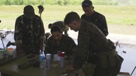 Philippine and United States Marines conduct small arms live fire for KAMANDAG 3