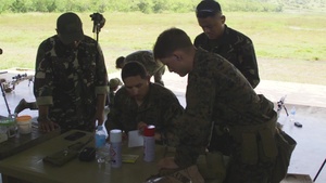 Philippine and United States Marines conduct small arms live fire for KAMANDAG 3