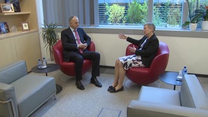 Outgoing Deputy Secretary General welcomes incoming Deputy Secretary General