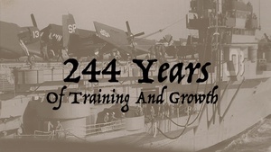 USS Dwight D. Eisenhower's 244th Navy Birthday Video