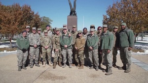 Air Force's 12 Outstanding Airmen of 2019 visit USAFA