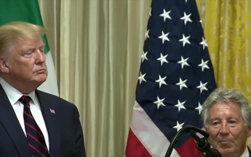 President Trump Delivers Remarks at a Reception in Honor of the Italian Republic