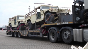 Vlissingen Port Operations - Line Haul & Railhead Loading - B-roll