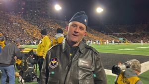 33rd Fighter Wing University of Iowa Flyover
