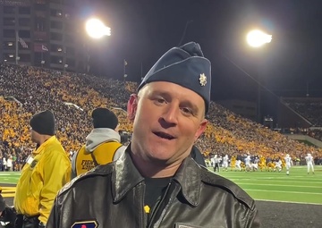 33rd Fighter Wing University of Iowa Flyover