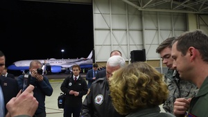 Vice President Mike Pence visits Ramstein Air Base B-Roll