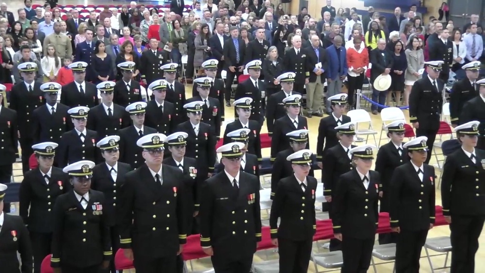 DVIDS Video Navy Officer Development School (ODS) Graduation