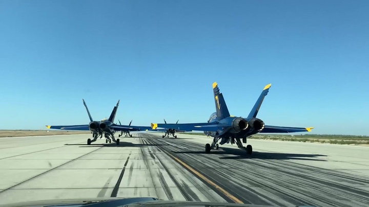 Blue Angels at NAS Lemoore