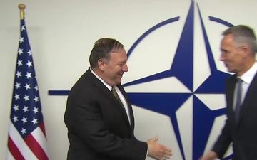 Visit to NATO by US Secretary of State M. Pompeo