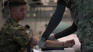 Camp Bondsteel blood drive
