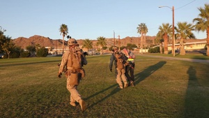 MAWTS-1 Marines Conduct a Non-combative Evacuation Operation