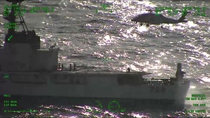Air Station Kodiak medevacs Coast Guard Cutter John Midgett crewmember near Kodiak, Alaska