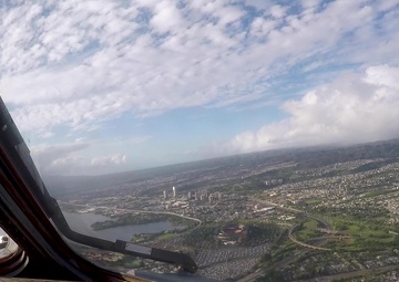 University of Hawaii vs. Air Force Academy football game flyover