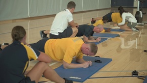 Sailors Participate in New Physical Readiness Test Events