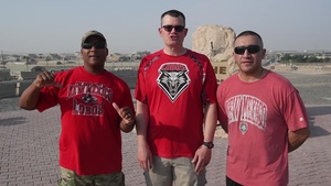 Chaplain (Maj) Joseph Kamphuis New Mexico Lobos Shout Out