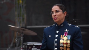 USAFE Band in Ukraine - Lt. Col Cristina Moore Urrutia Social Media Spot