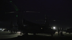 CV-22B Osprey tiltrotor aircraft