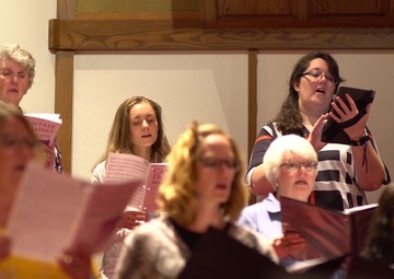 Airman Fay Choir Practice B-Roll