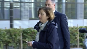 Arrivals at NATO for Ministers of Defence Meetings - France