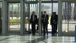 Arrivals at NATO for Defence Ministers Meetings - Latvia