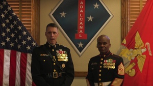 1st Marine Division Birthday Ball Message