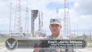 Rocket Minute with Atlas V Propulsion Engineer, USAF Capt. Mibale