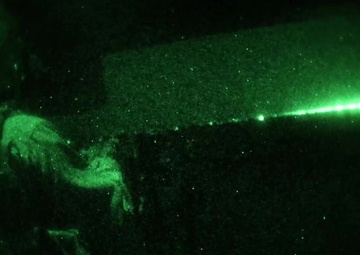 MAWTS-1 Marines Conduct a Nighttime Tail Gunnery Certification