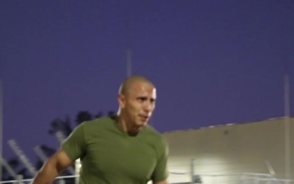 B-Roll: Miami-based US Marines conduct physical training