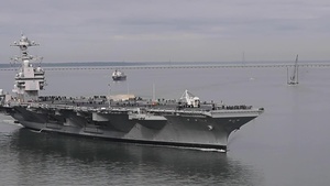 Ford begins Sea Trials