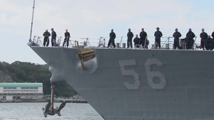 USS John S. McCain (DDG 56) Underway For At-Sea Testing - B-Roll