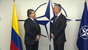 NATO Secretary General Bilateral Meeting with Colombian Minister of Foreign Affairs