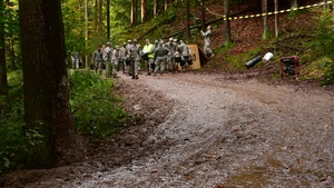 Spangdahlem AB F-16 Crash Recovery Efforts 8 Oct 19